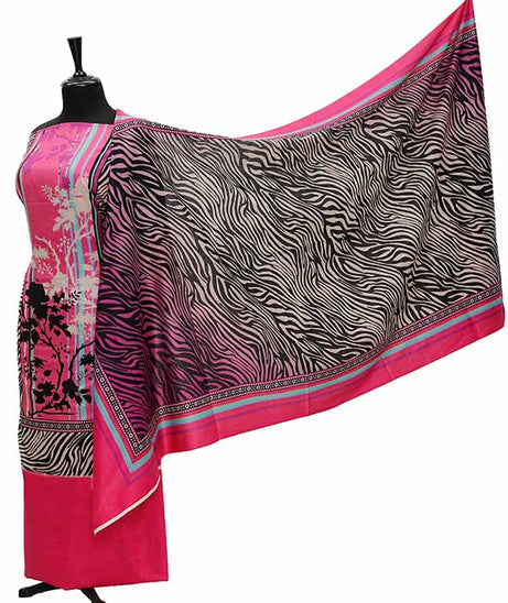 Oriens Print Lawn`21 D#903 (Pink)