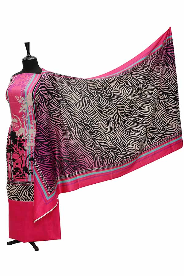 Oriens Print Lawn`21 D#903 (Pink)