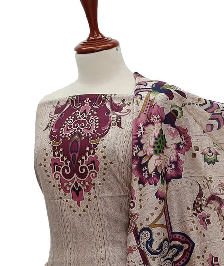 Oriens Print Lawn`21 D#904 (Magenda)