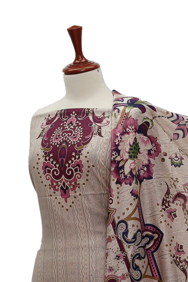 Oriens Print Lawn`21 D#904 (Magenda)