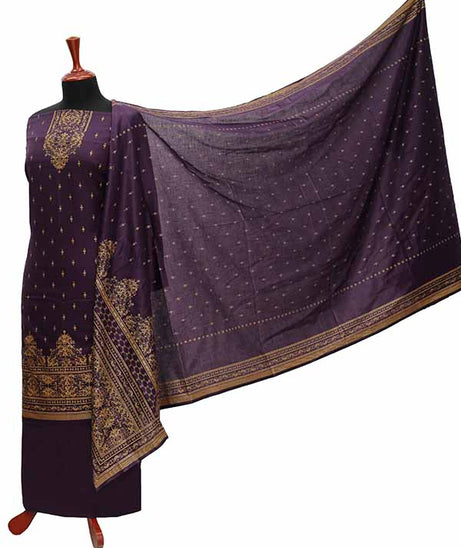 Oriens Print Lawn`21 D#906 (Purple)