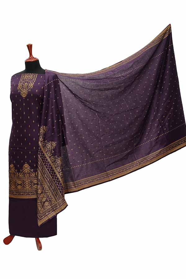 Oriens Print Lawn`21 D#906 (Purple)