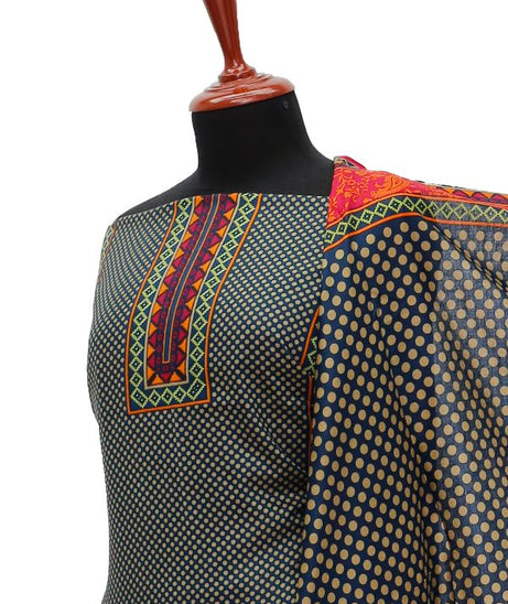 Oriens Print Lawn`21 D#907 (D Pink)