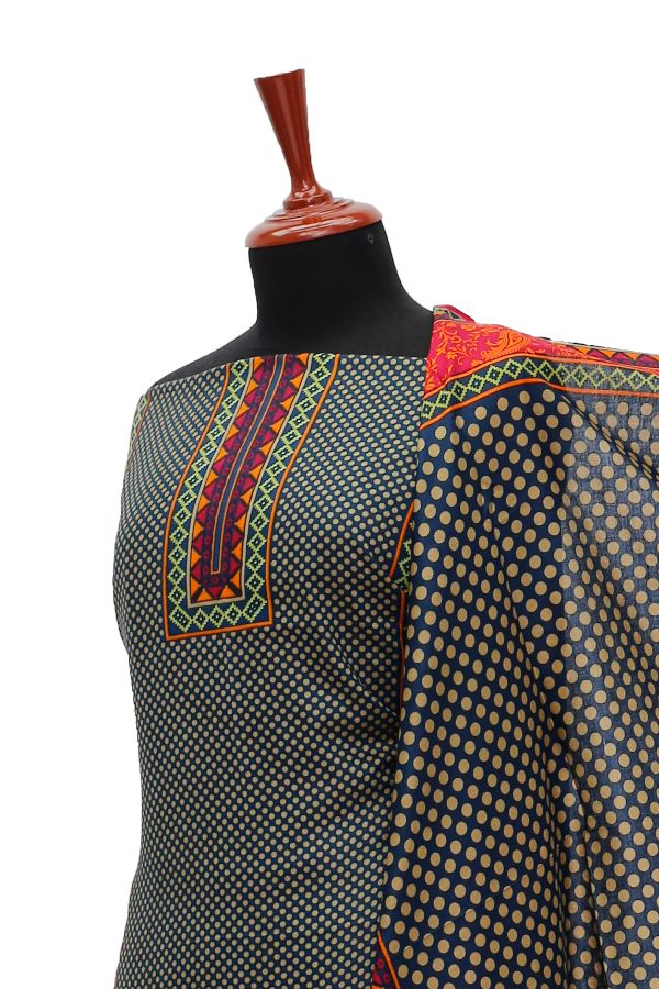 Oriens Print Lawn`21 D#907 (D Pink)