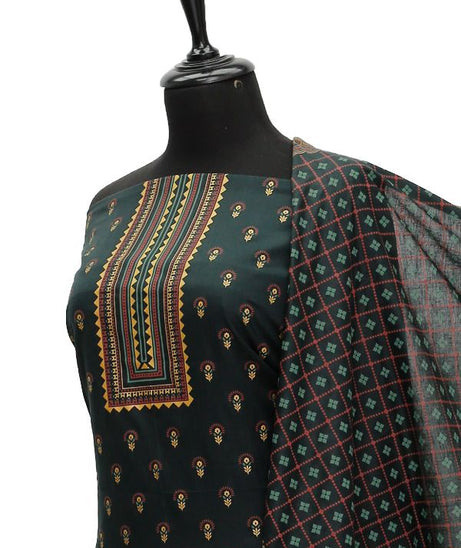 Oriens Print Lawn`21 D#908 (D Green)