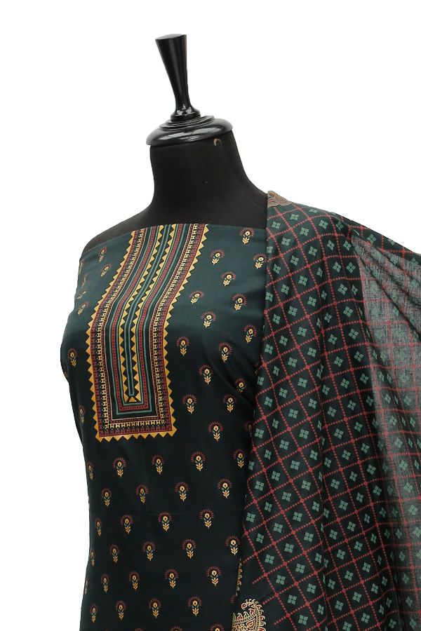 Oriens Print Lawn`21 D#908 (D Green)