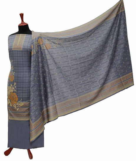Oriens Print Lawn`21 D#909 (Grey)