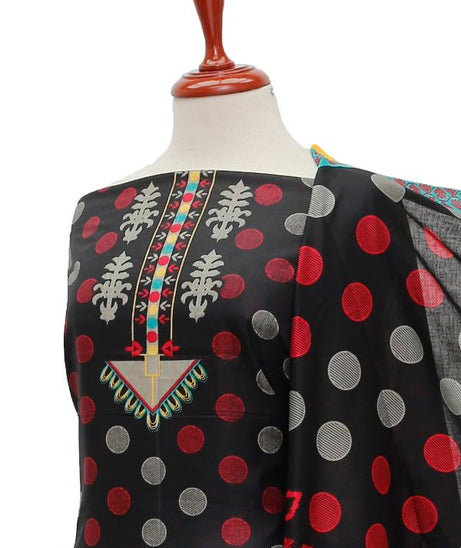 Oriens Print Lawn`21 D#912 (Red)