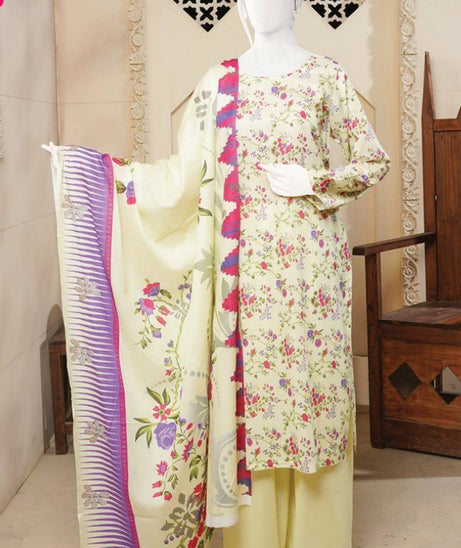 Oriens Print Lawn'25 D#5555 (L Yellow)
