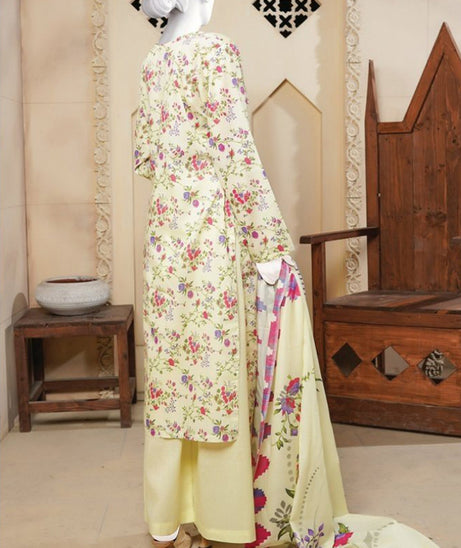 Oriens Print Lawn'25 D#5555 (L Yellow)