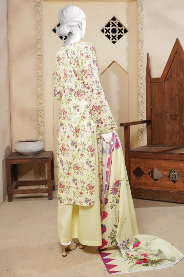 Oriens Print Lawn'25 D#5555 (L Yellow)