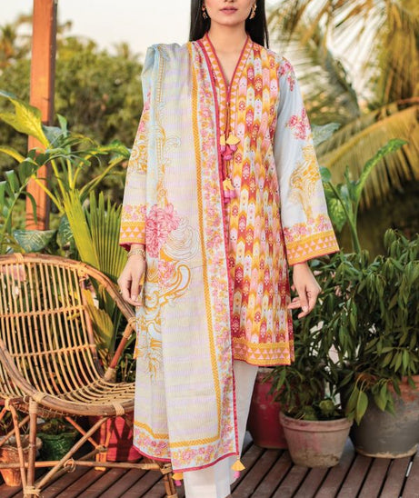 Orient Summer Lawn`21 2 Pcs OTL#25 (Blue)