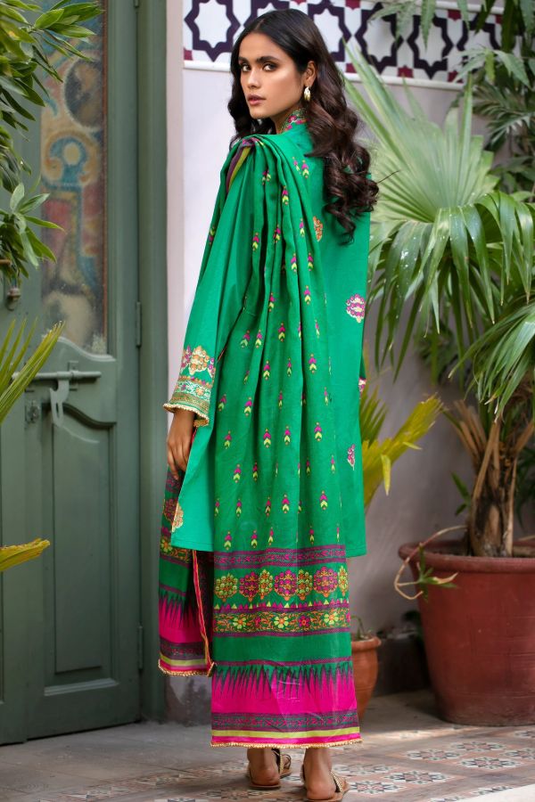 Orient Summer Lawn`21 2 Pcs OTL#29 (Green)