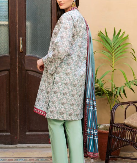Orient Summer Lawn 3Pcs`21 OTL#04 (Green)