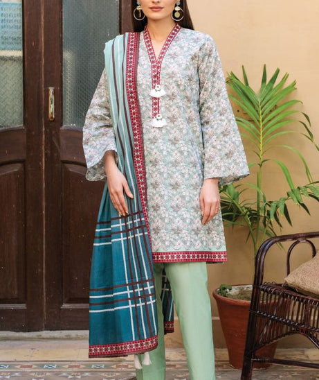 Orient Summer Lawn 3Pcs`21 OTL#04 (Green)