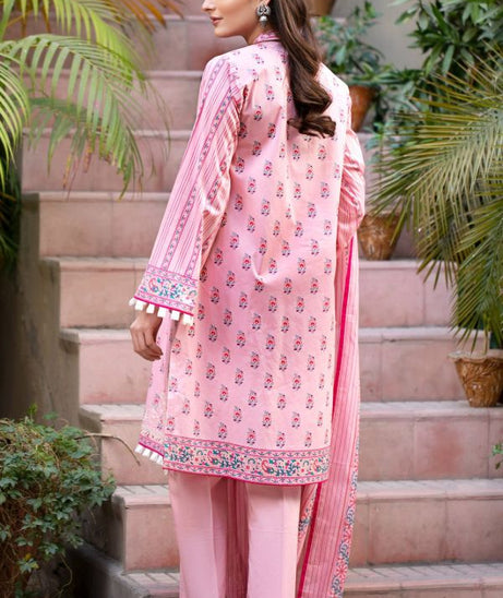 Orient Summer Lawn 3Pcs`21 OTL#08 (Pink)