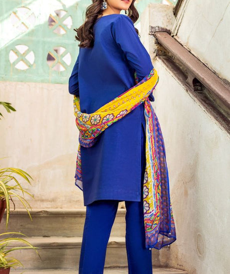 Orient Summer Lawn 3Pcs`21 OTL#13 (Blue)