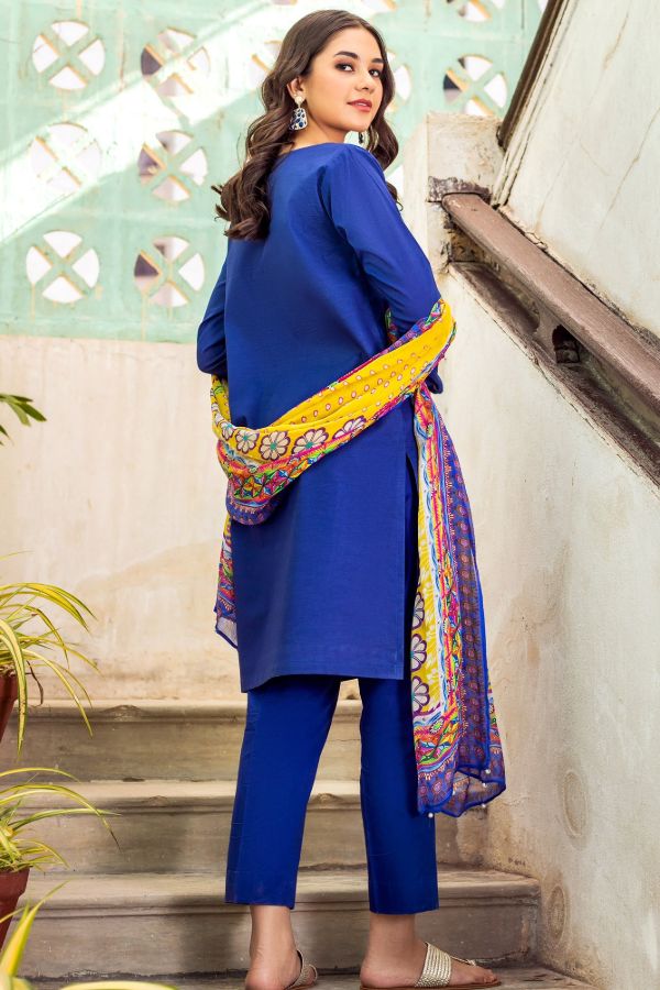 Orient Summer Lawn 3Pcs`21 OTL#13 (Blue)