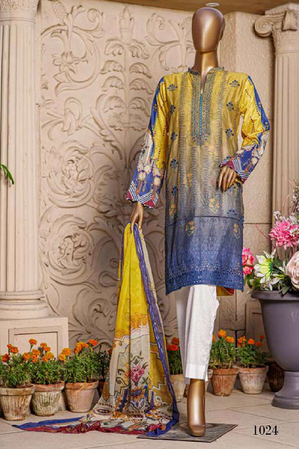 Oriental Naubahar Lawn`21 D#1024