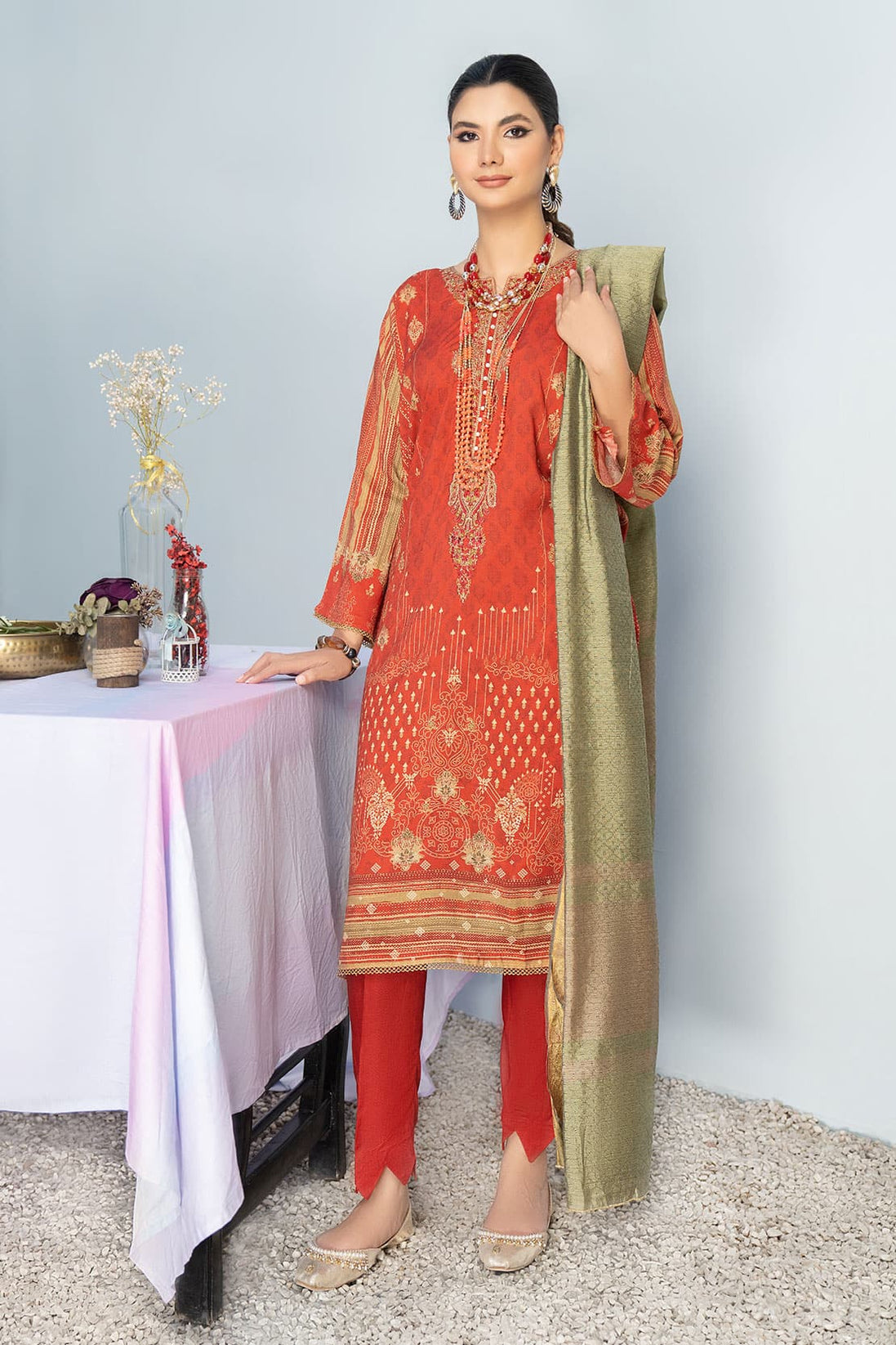 Rashid Oslo E/Slub Linen`22 D#7041