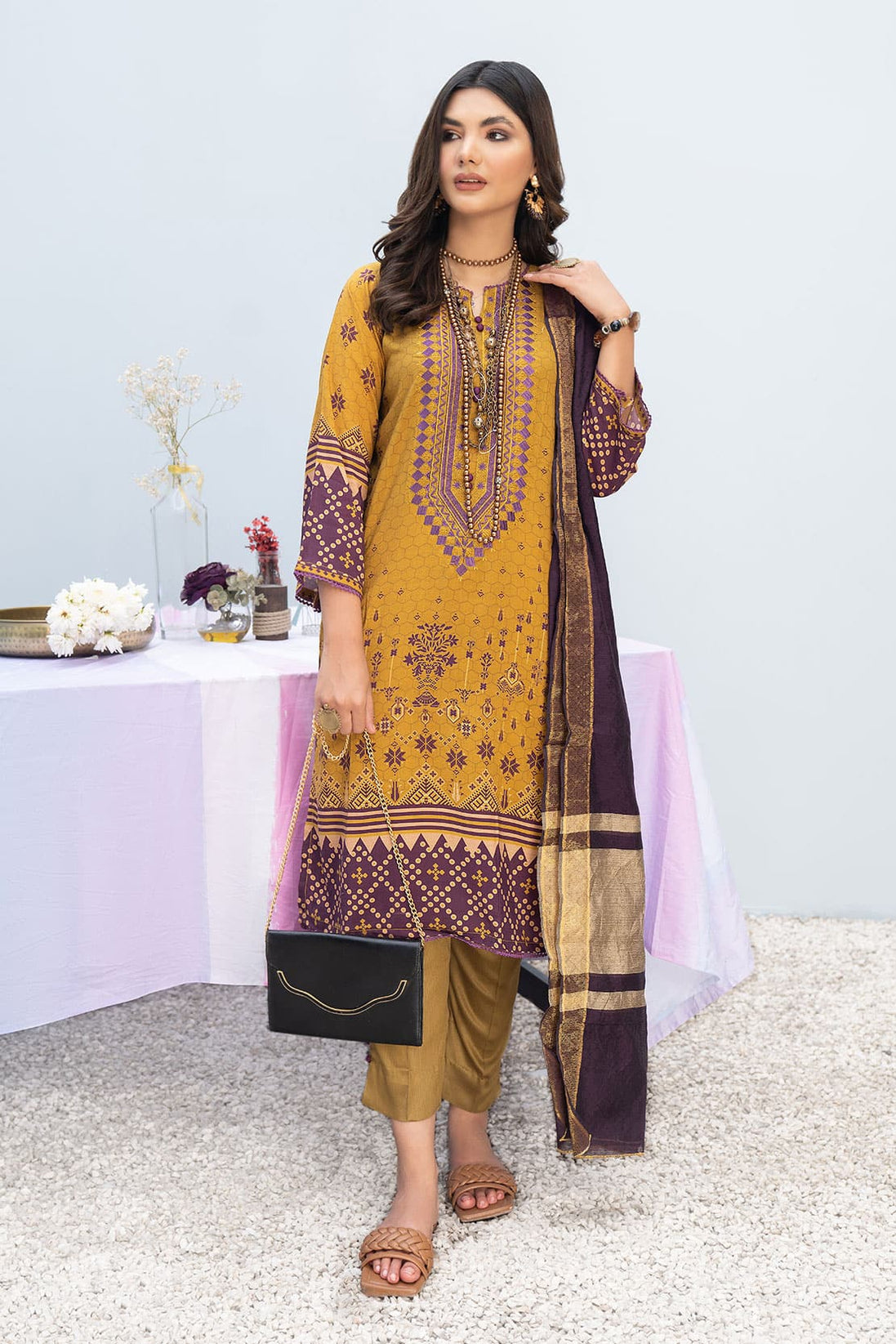 Rashid Oslo E/Slub Linen`22 D#7042