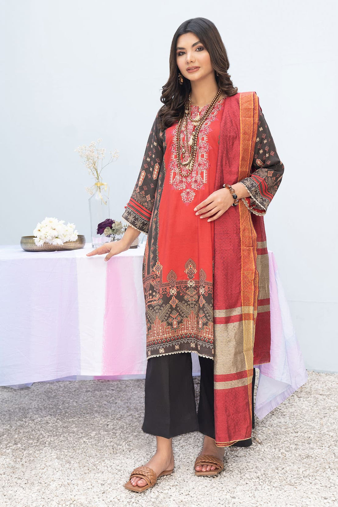 Rashid Oslo E/Slub Linen`22 D#7044