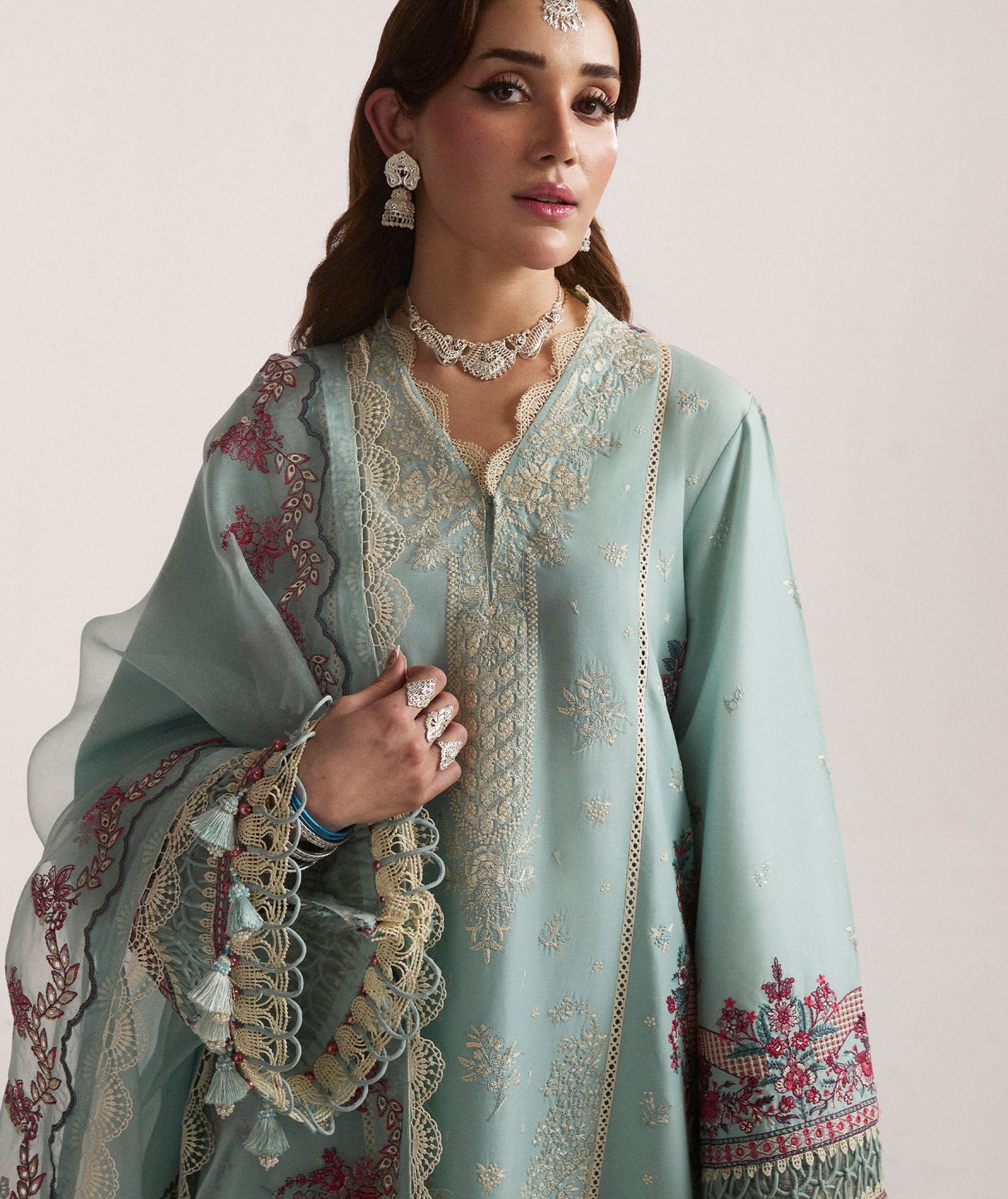 Hussain Rehar Eid Edit Lawn'24 (MORAINE)