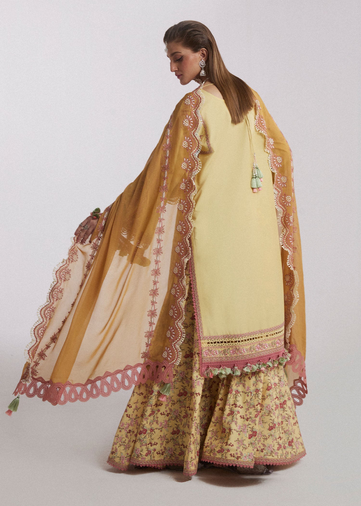 Hussain Rehar Eid Edit Lawn'24 (LIMONE)