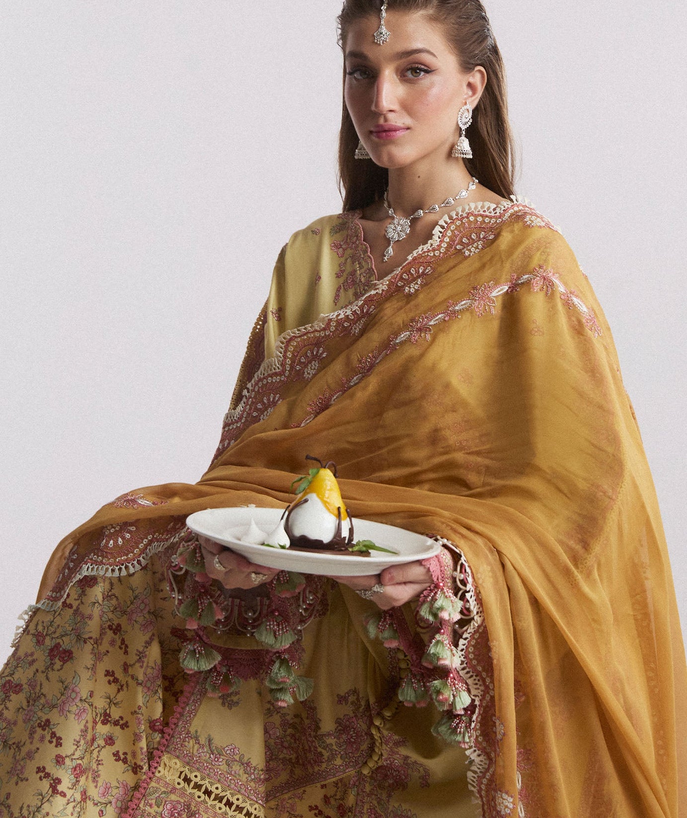 Hussain Rehar Eid Edit Lawn'24 (LIMONE)
