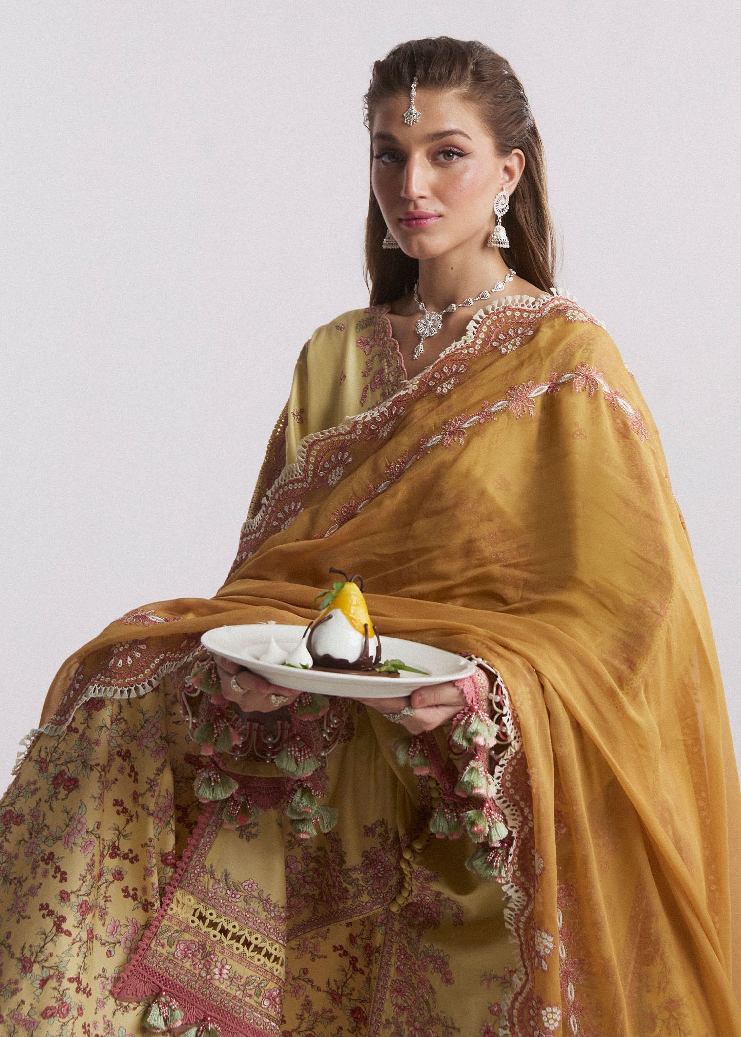 Hussain Rehar Eid Edit Lawn'24 (LIMONE)