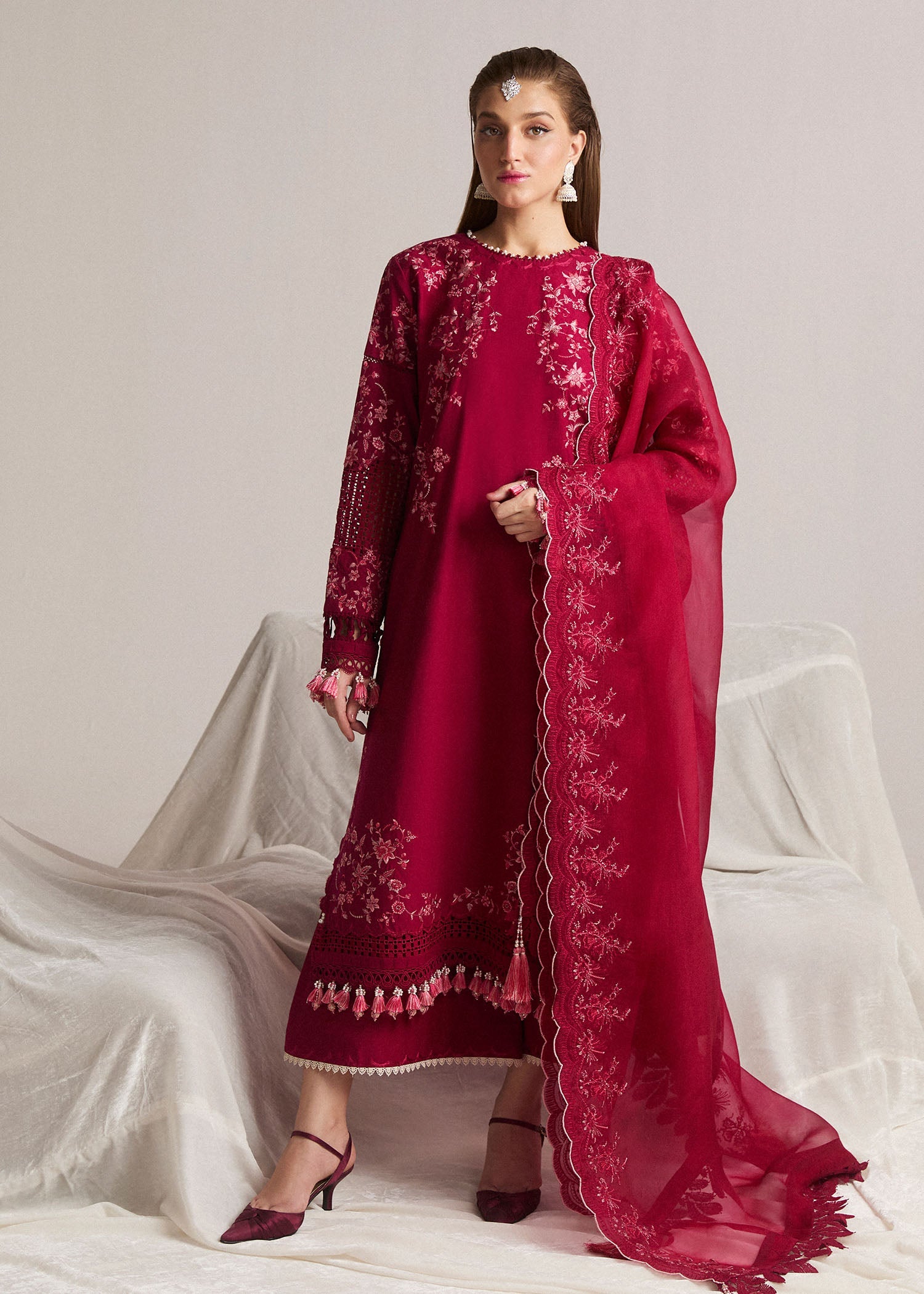 Hussain Rehar Eid Edit Lawn'24 (PELLE)