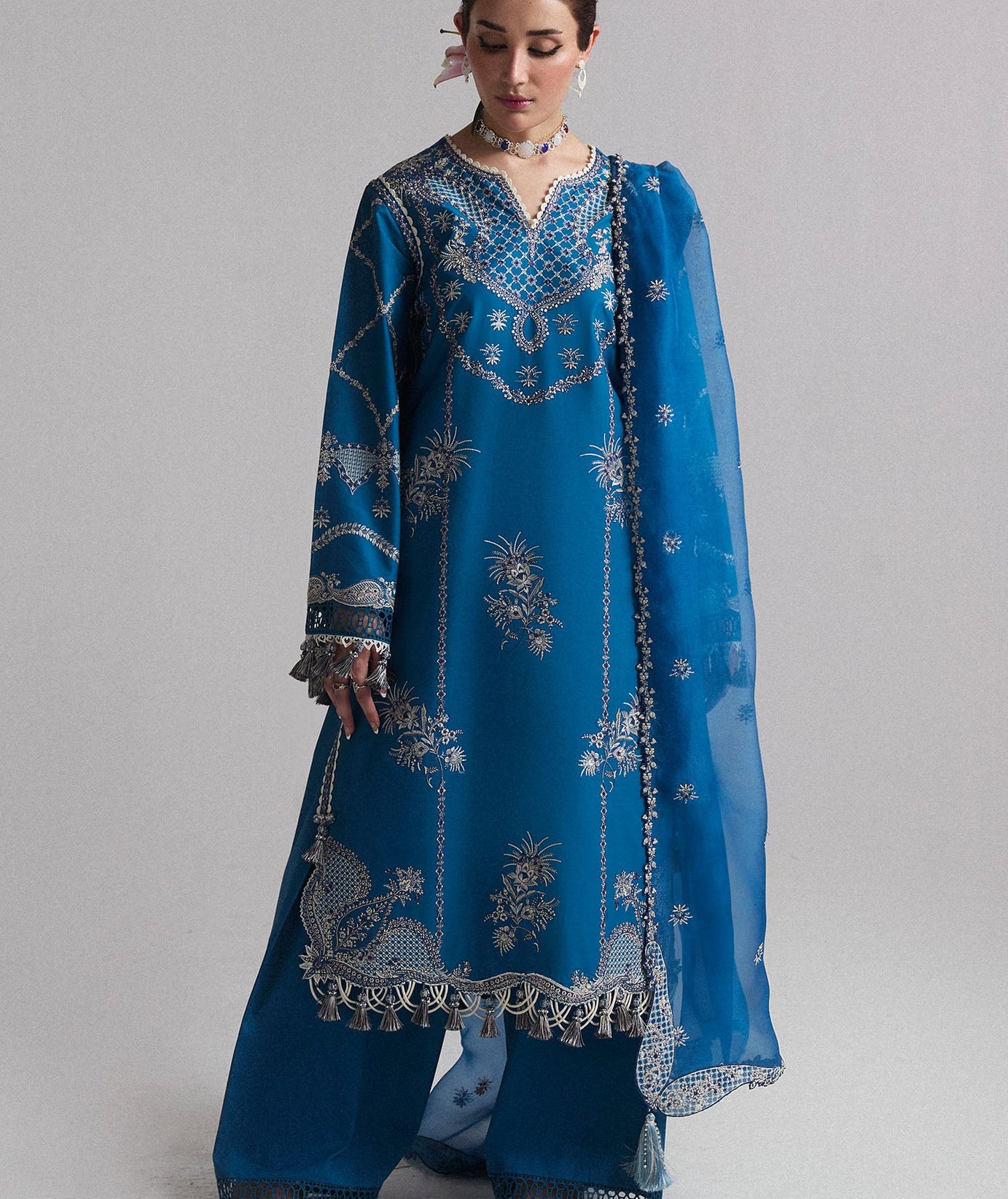 Hussain Rehar Eid Edit Lawn'24 (LUCE)