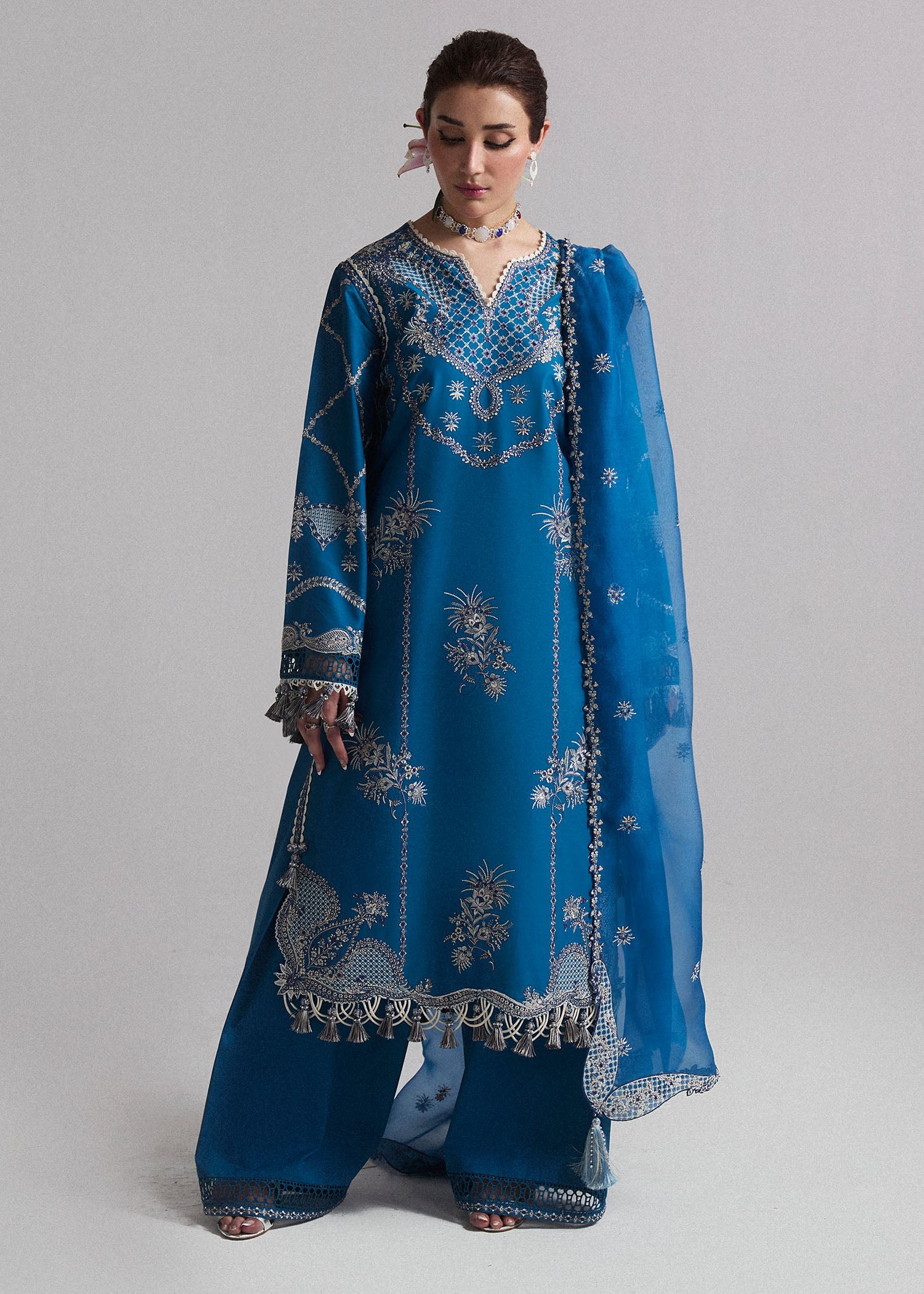 Hussain Rehar Eid Edit Lawn'24 (LUCE)