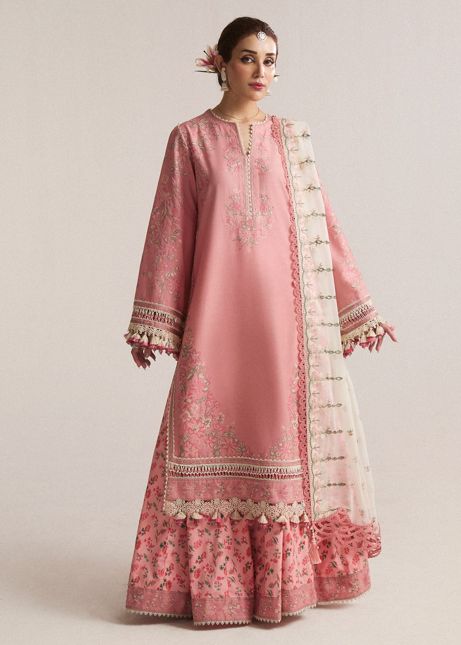 Hussain Rehar Eid Edit Lawn'24 (BELLA)