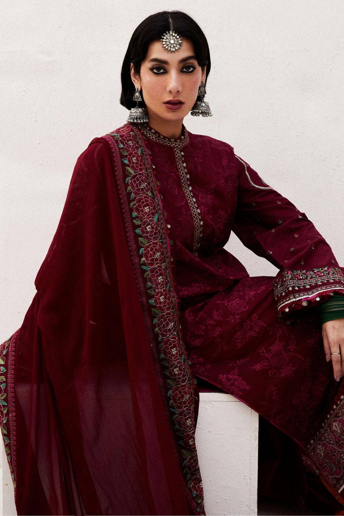 Zara Shahjahan Lawn Unstitched 2024 PARSA-9A