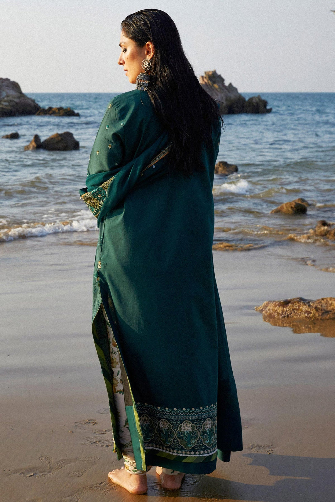 Zara Shahjahan Lawn Unstitched 2024 PARSA-9B