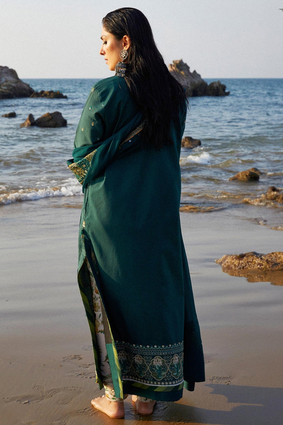 Zara Shahjahan Lawn Unstitched 2024 PARSA-9B