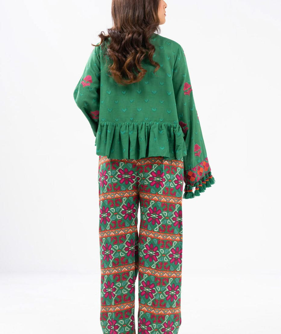 Al-Karam Winter Collection'24 FW#11.1 (Green)