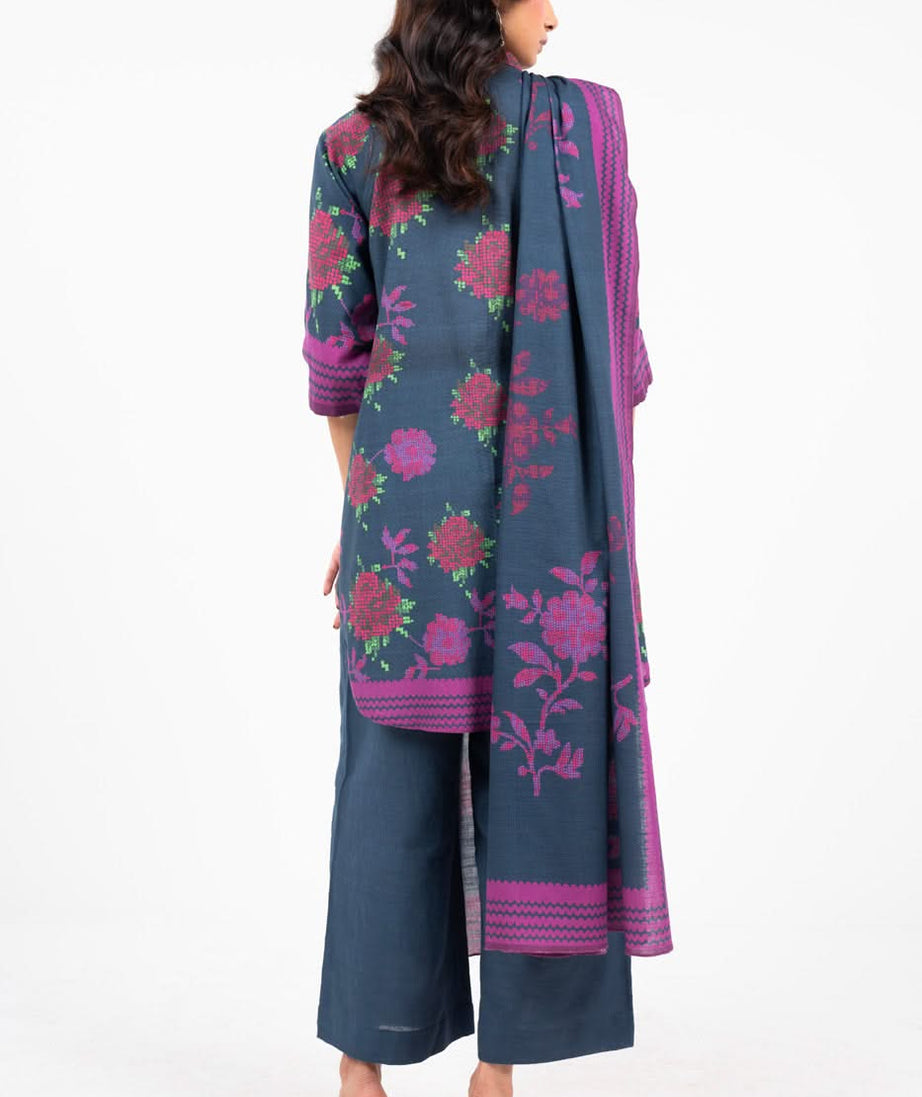 Al-Karam Winter Collection'24 FW#31 (Nevy Blue)