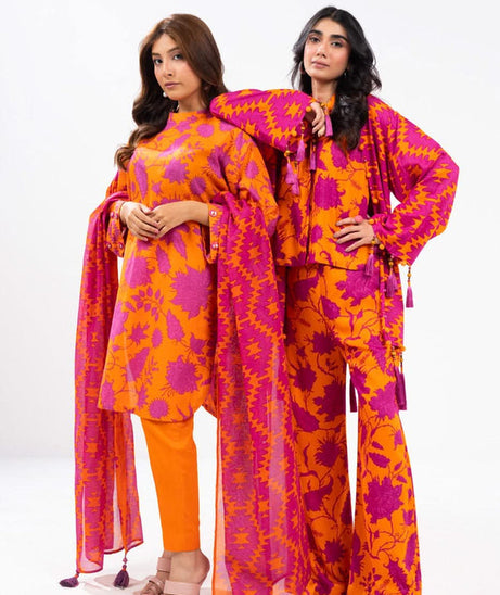 Al-Karam Winter Collection'24 FW#37 (Orange)