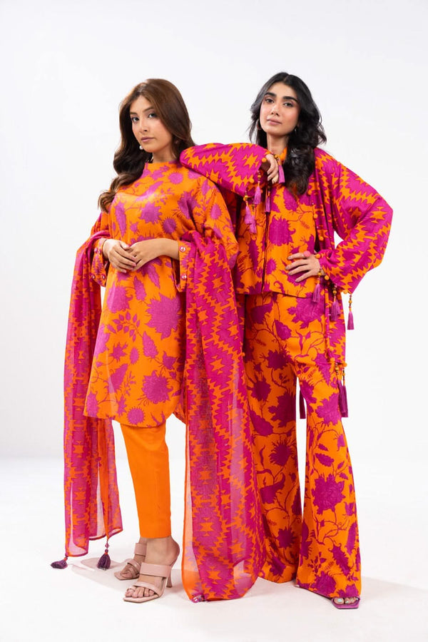 Al-Karam Winter Collection'24 FW#37 (Orange)