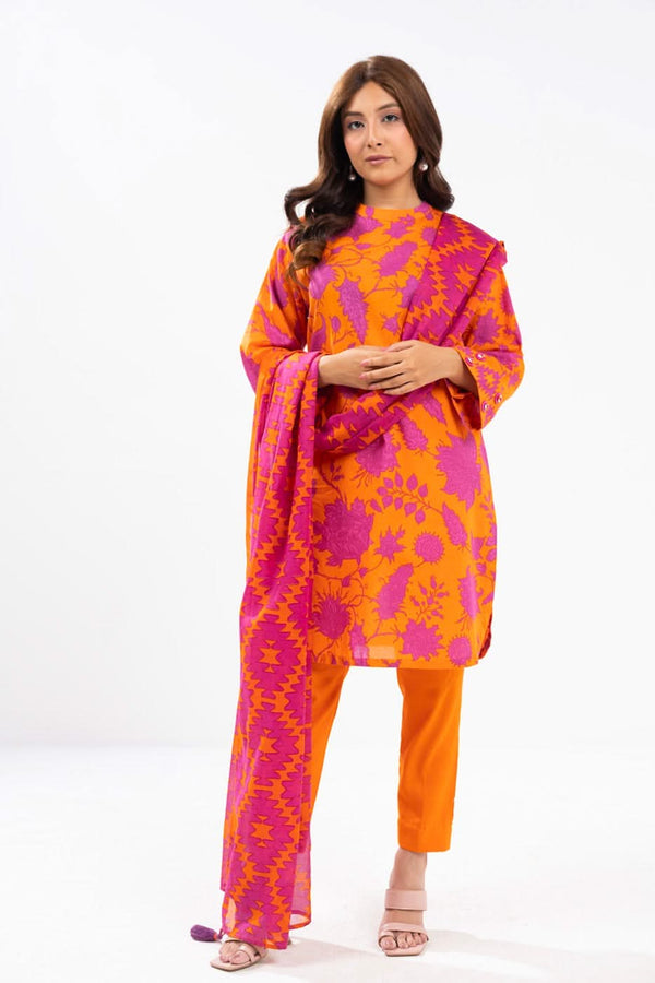 Al-Karam Winter Collection'24 FW#37 (Orange)