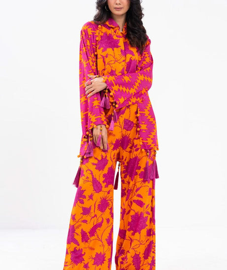 Al-Karam Winter Collection'24 FW#37 (Orange)