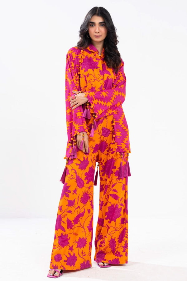 Al-Karam Winter Collection'24 FW#37 (Orange)