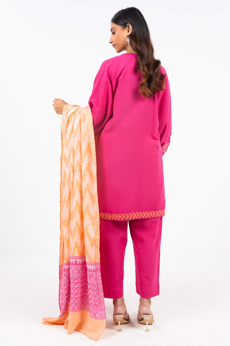 Al-Karam Winter Collection'24 FW#45 (Pink)