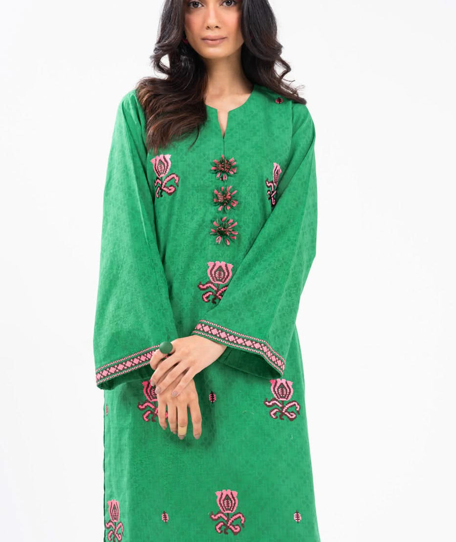 Al-Karam Winter Collection'24 FW#57 (GREEN)