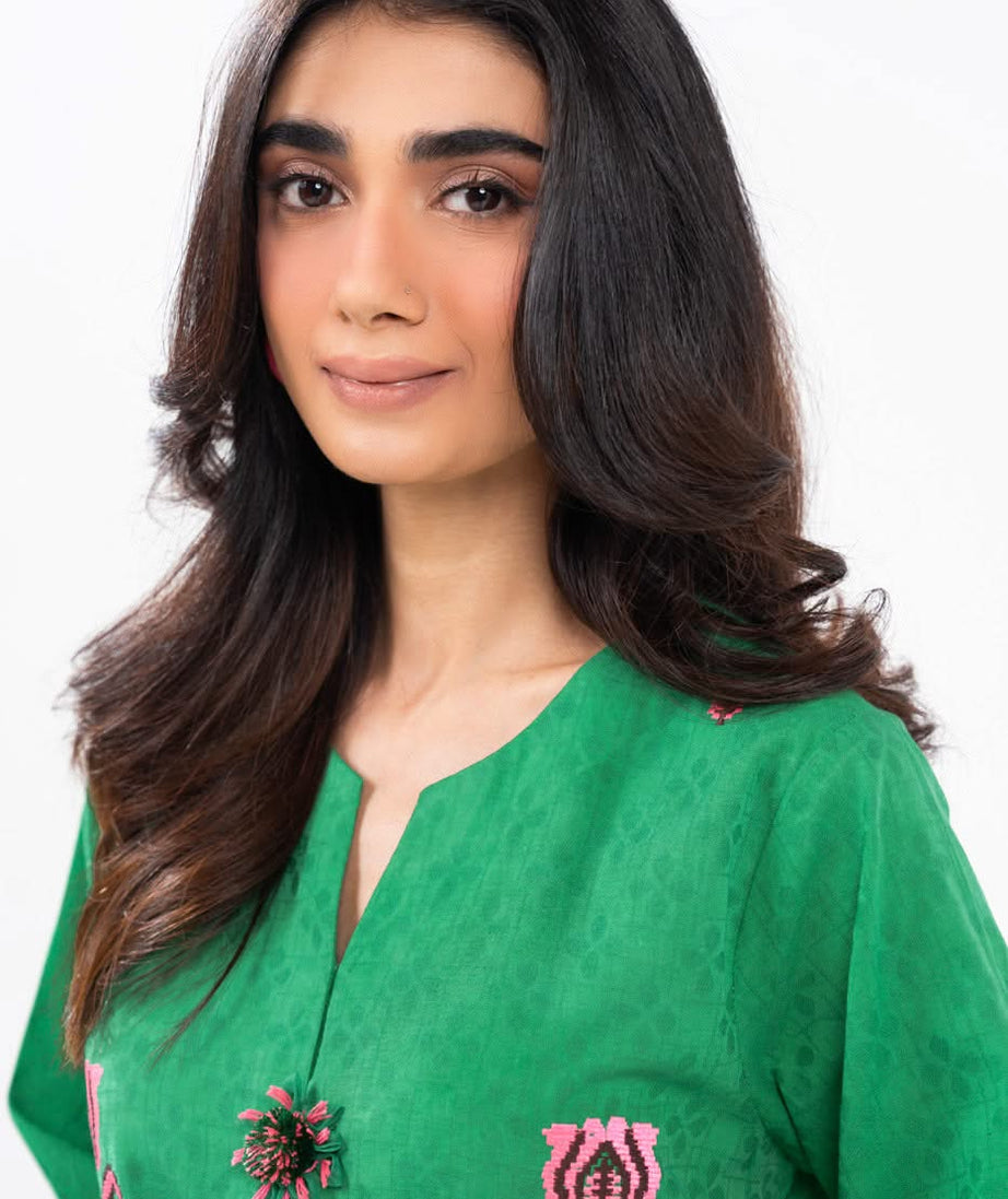 Al-Karam Winter Collection'24 FW#57 (GREEN)