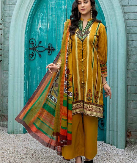 Peridot Rangoli D/Lawn`21 PR#129-A