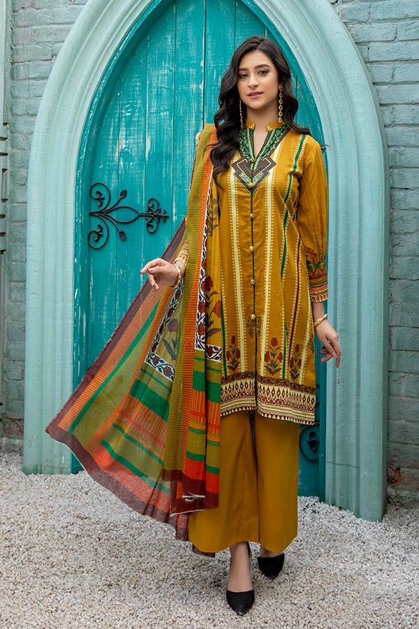 Peridot Rangoli D/Lawn`21 PR#129-A