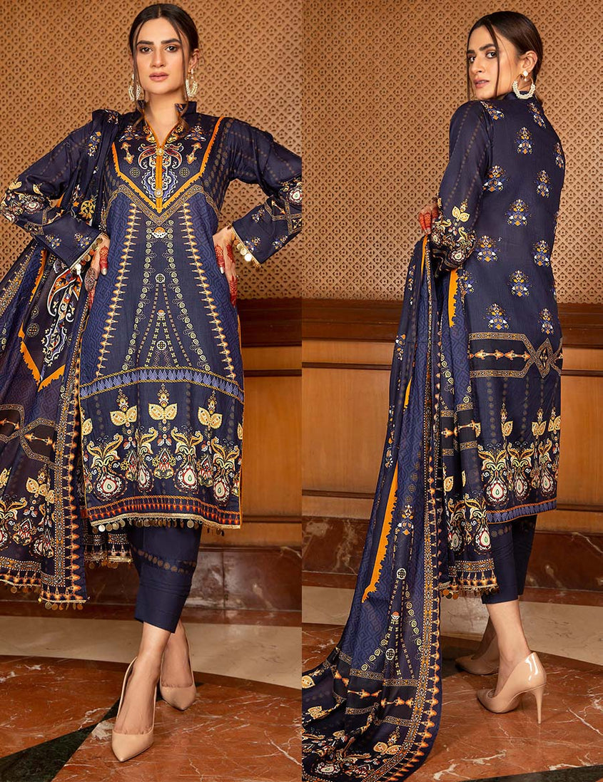 Pretty Robe Bellezea Lawn`21 VOl 2 D#2031